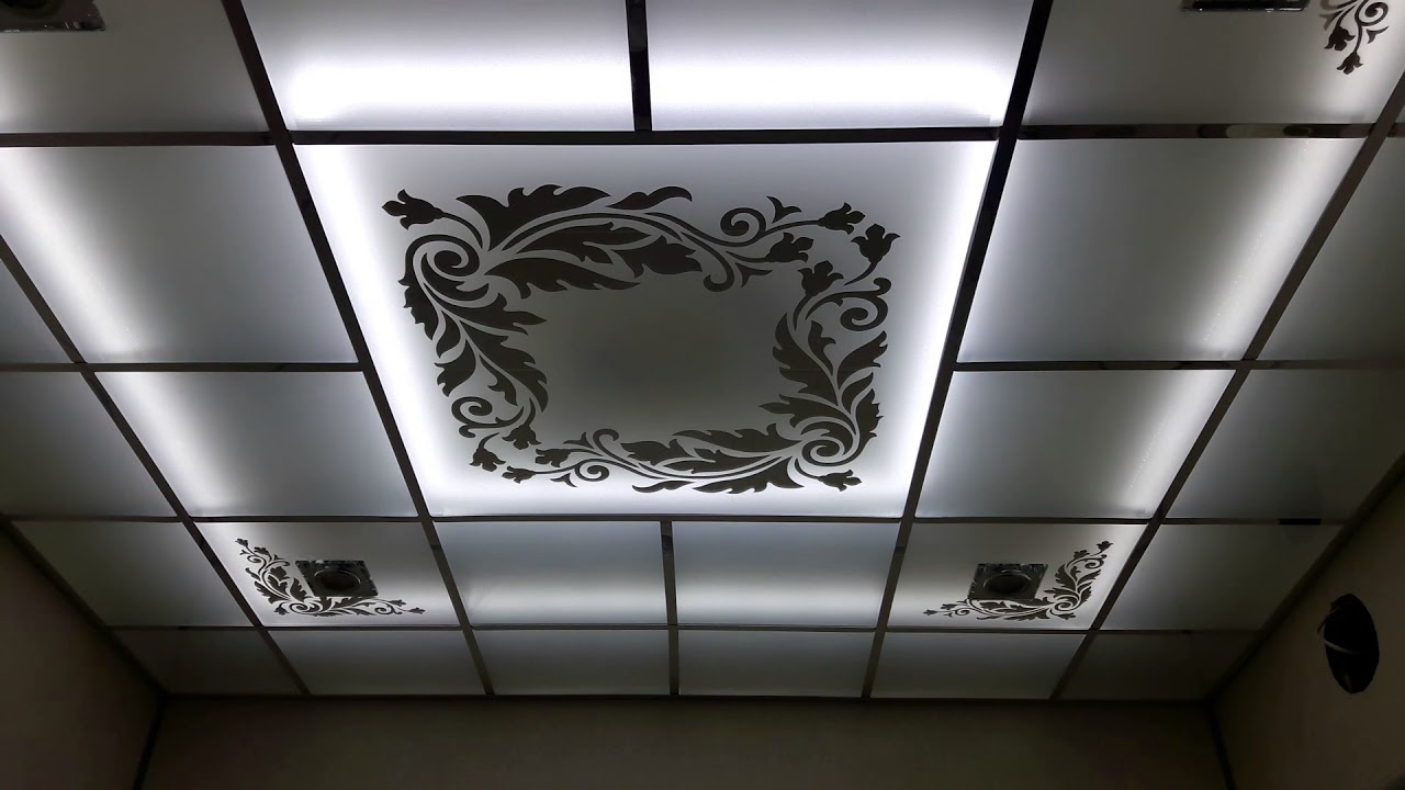 Подвесные стеклянные потолки — создание уникального интерьера